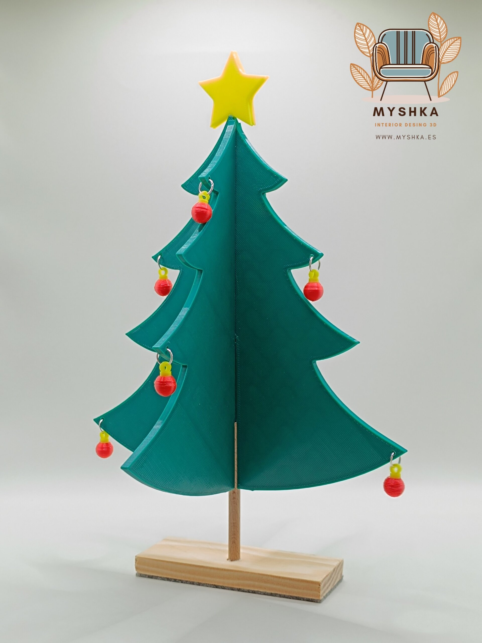 Árbol de Navidad de mesa - 3