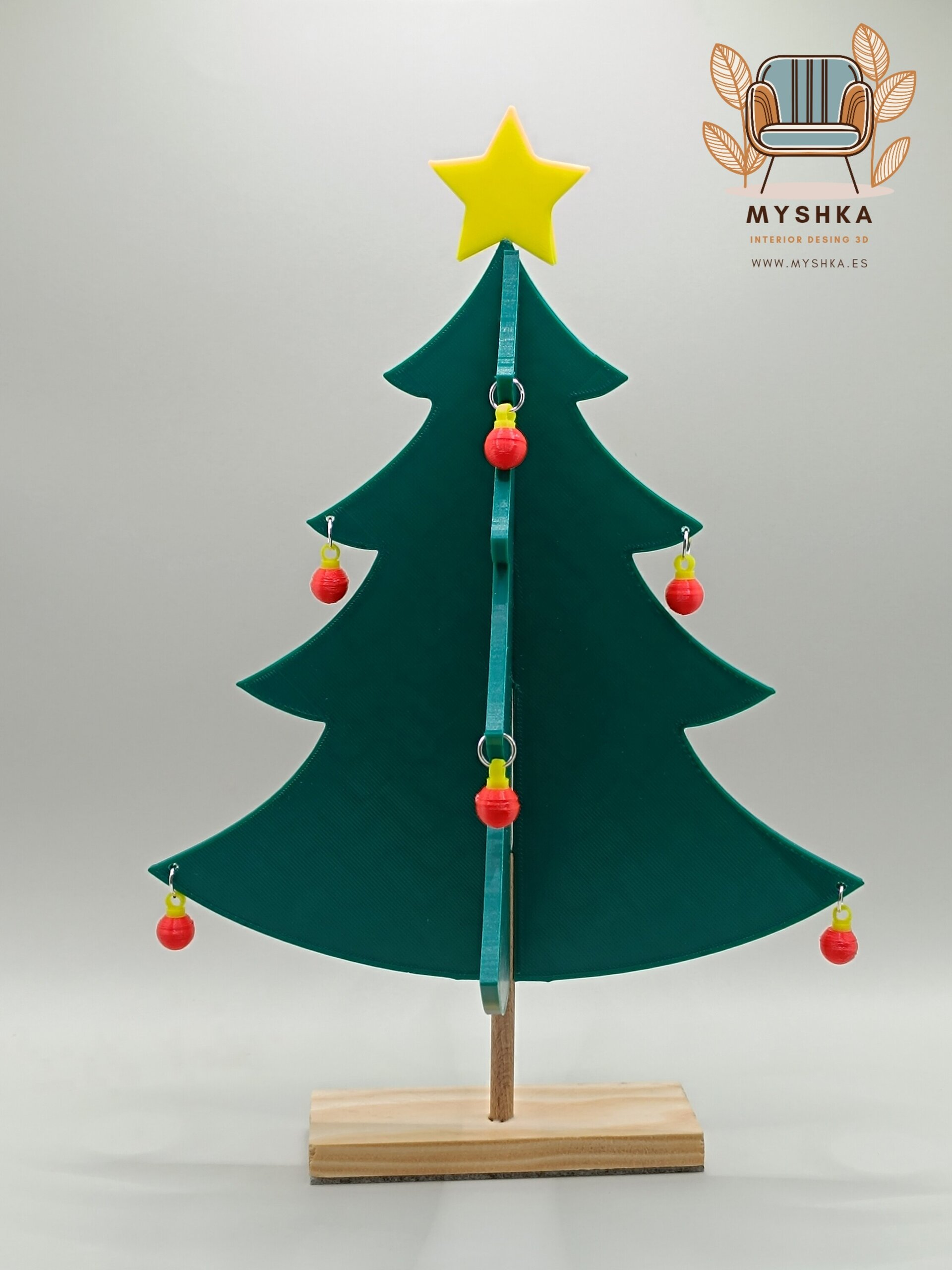 Árbol de Navidad de mesa - 2