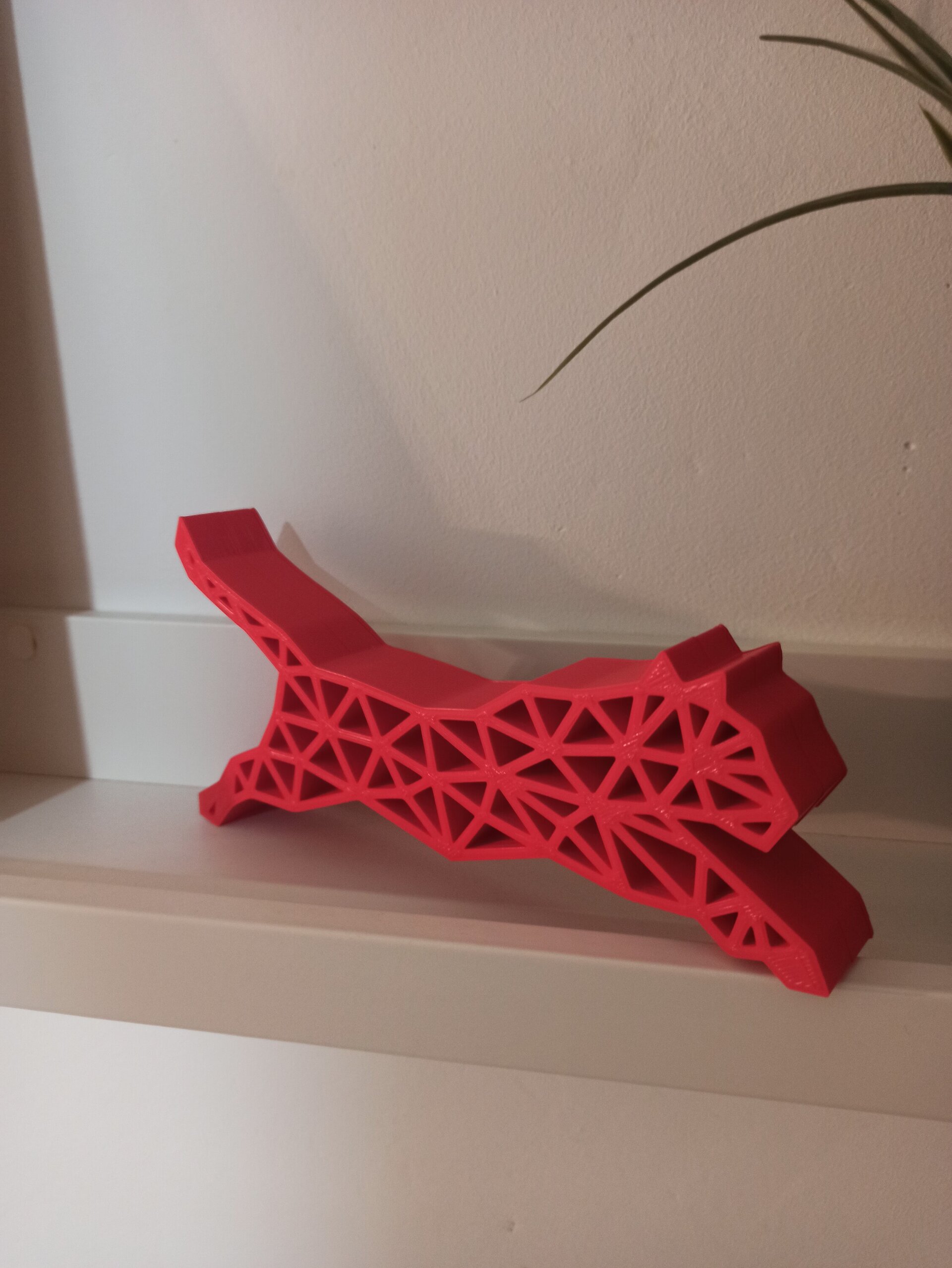 Figura puma geométrico - 3