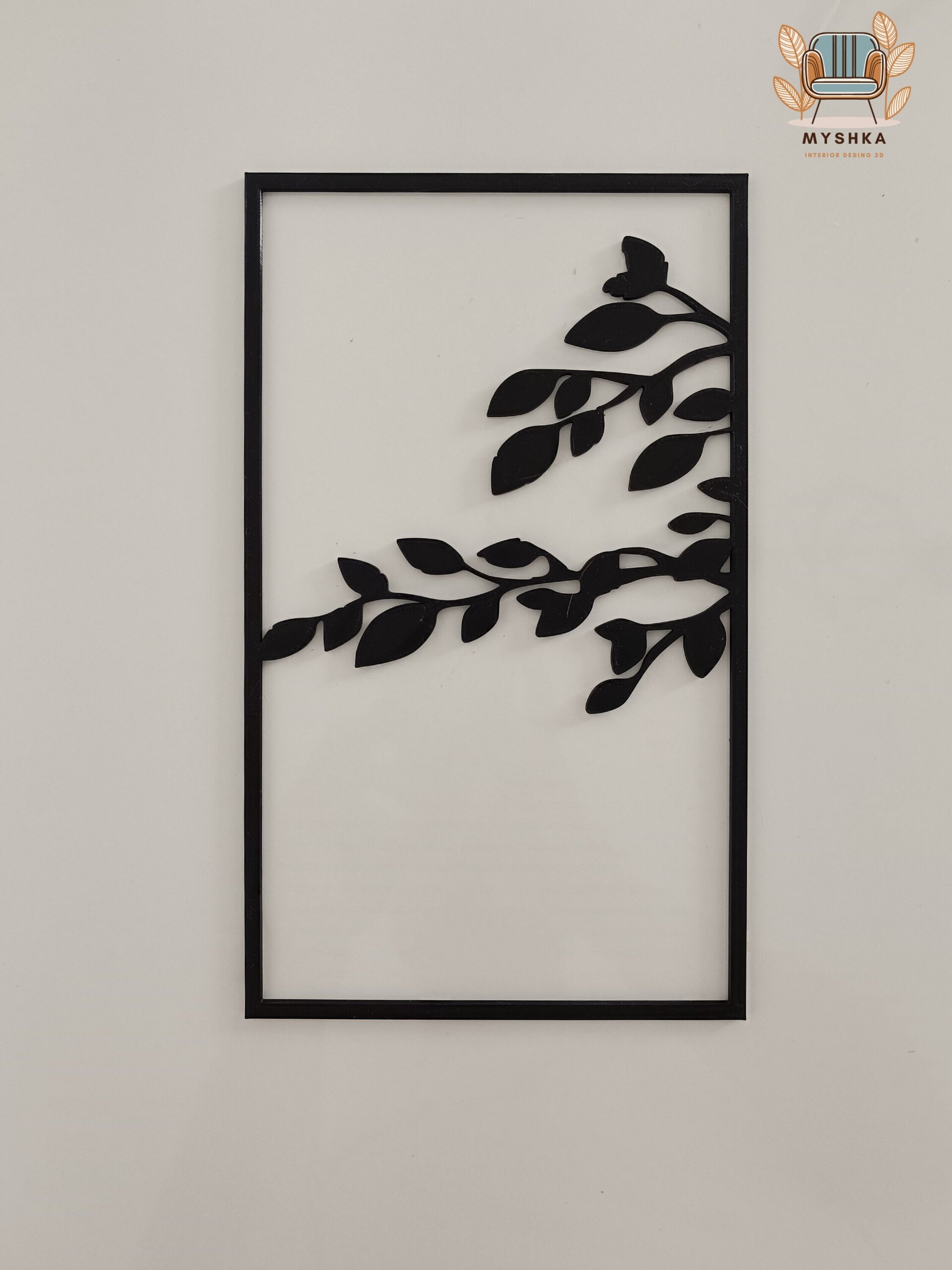 Cuadro árbol con hojas - 2