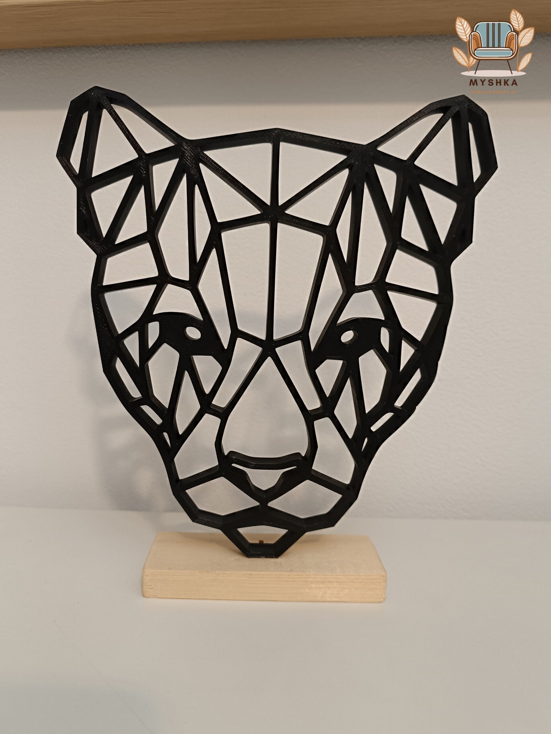 Figura cara de leona - 3