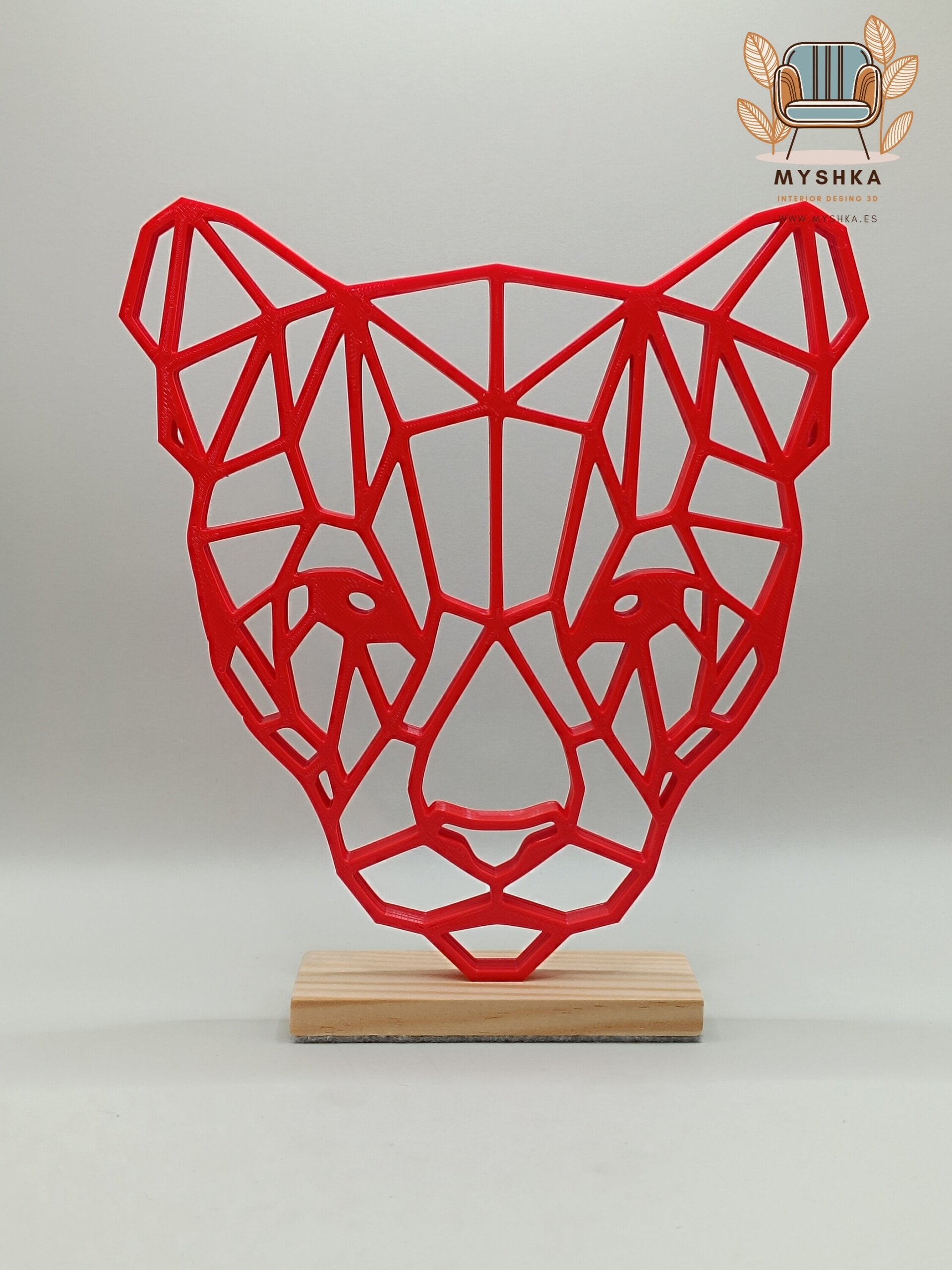 Figura cara de leona - 2