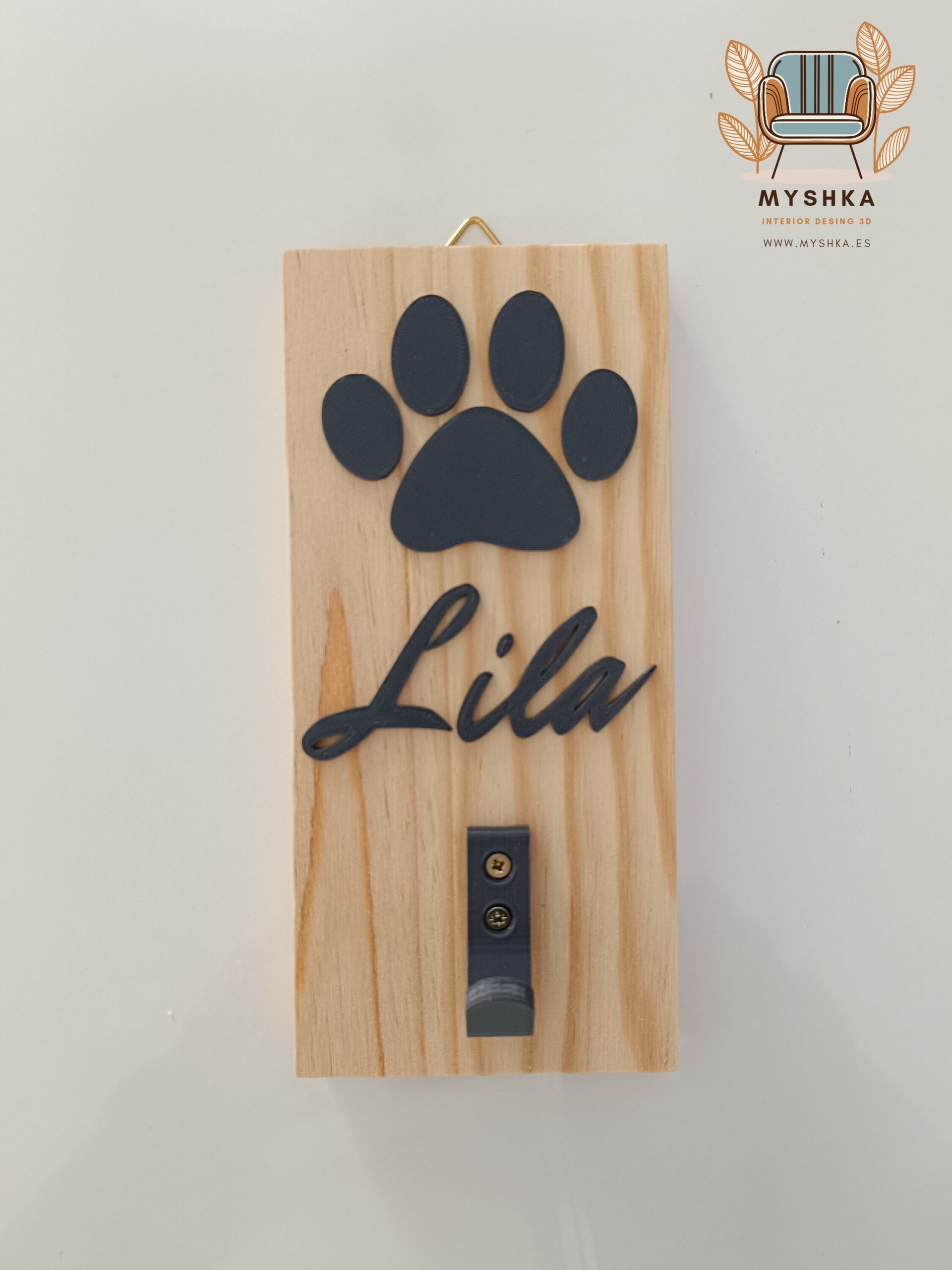 Colgador accesorios de perros XS - 10