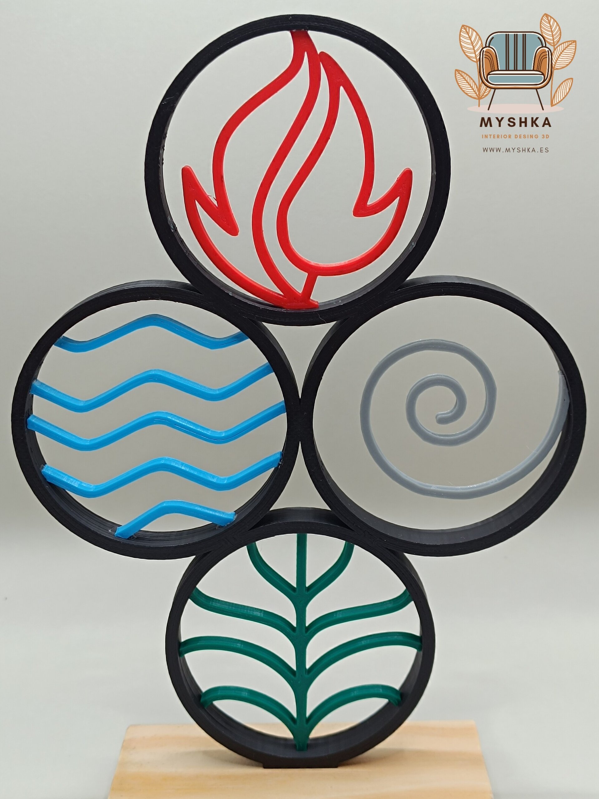 Figura los 4 elementos - 3