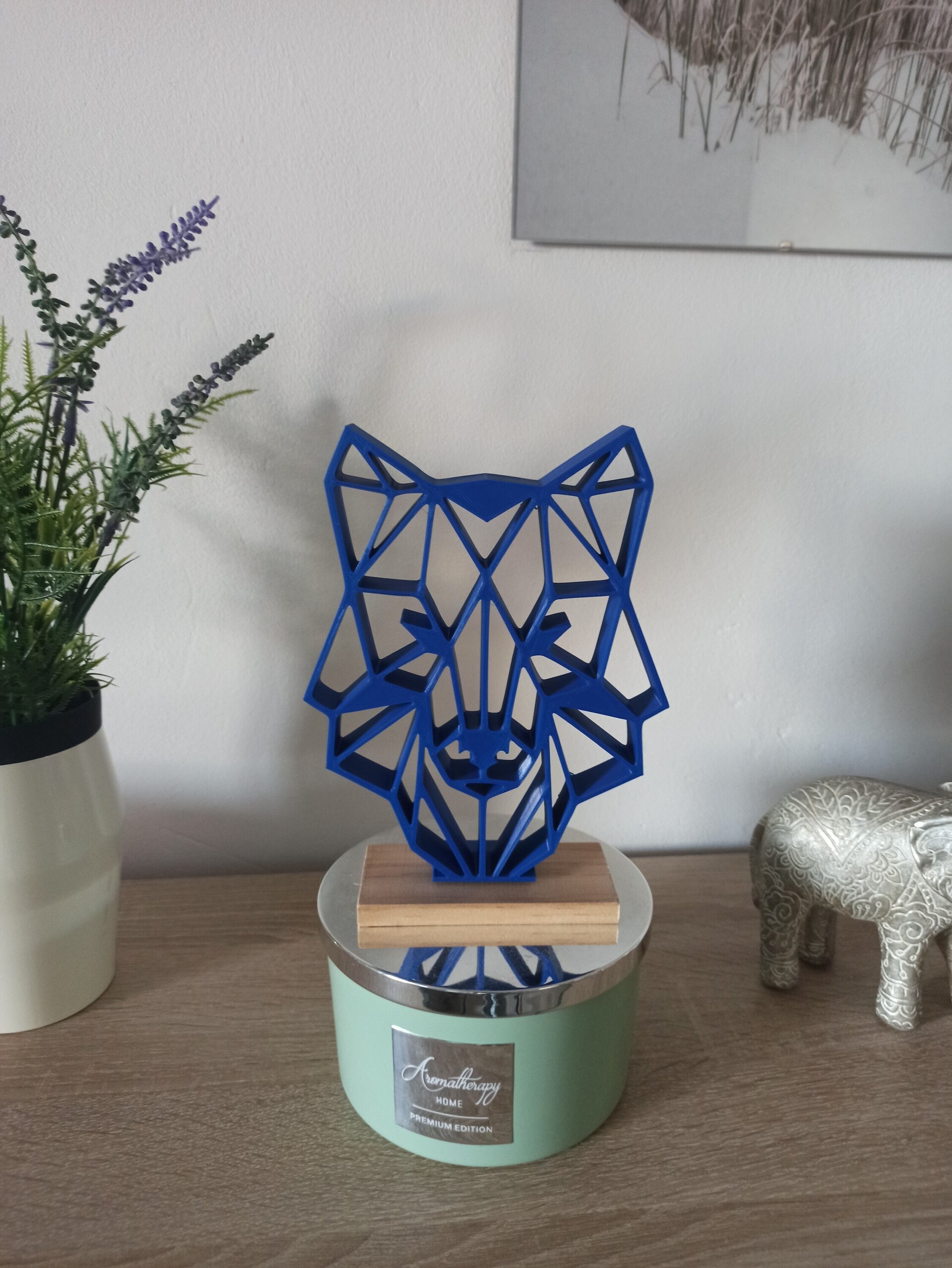Figura cara de lobo - 2