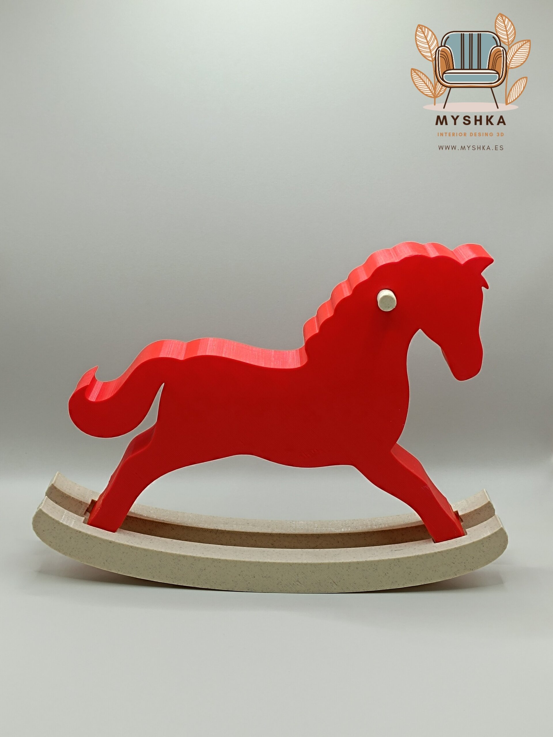 Caballito balancín 26cm - 4