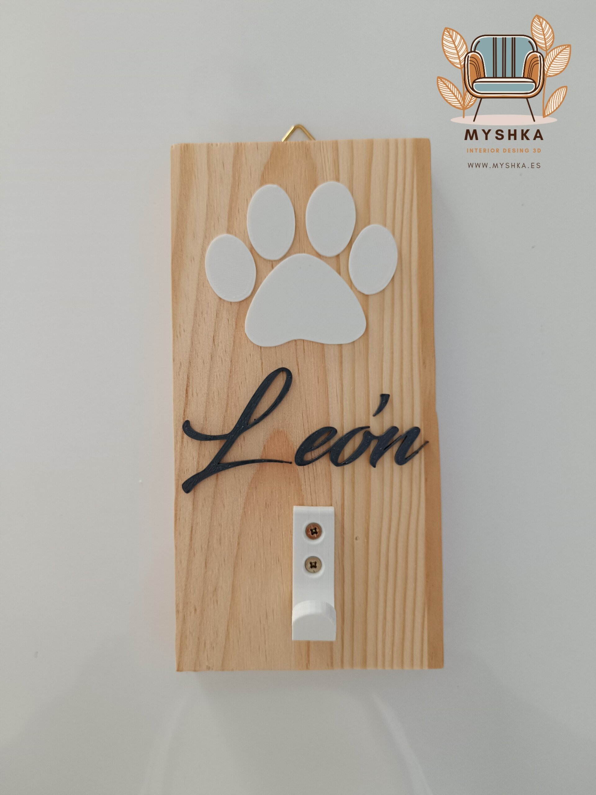 Colgador accesorios de perros XS - 11
