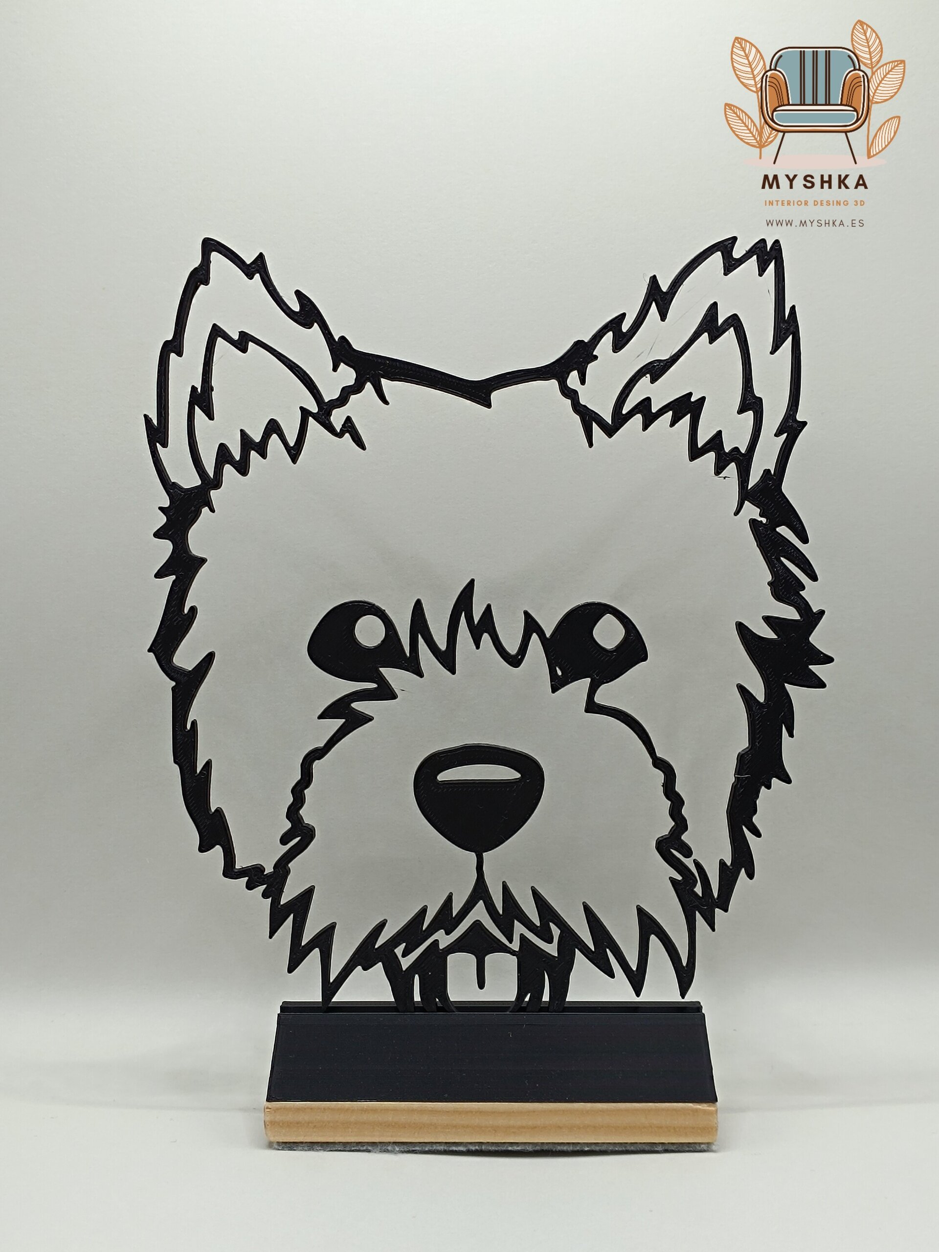 Cara de perro Westie - 2