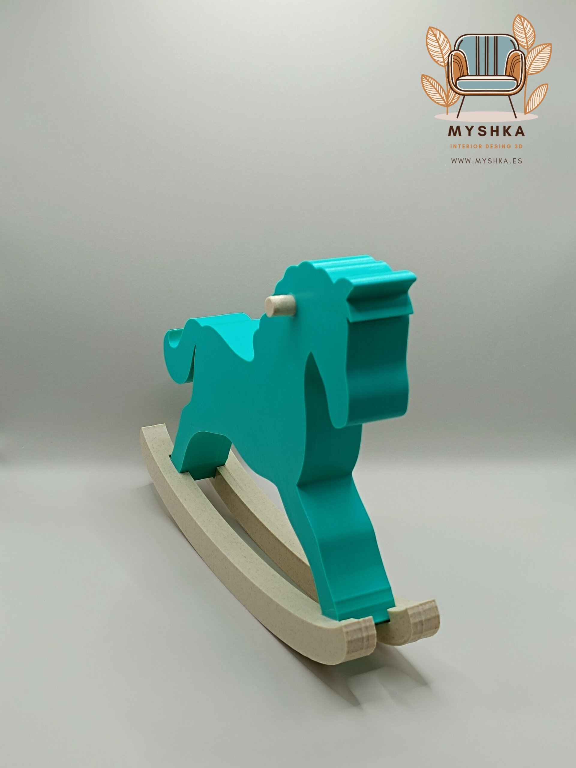 Caballito balancín 26cm - 6