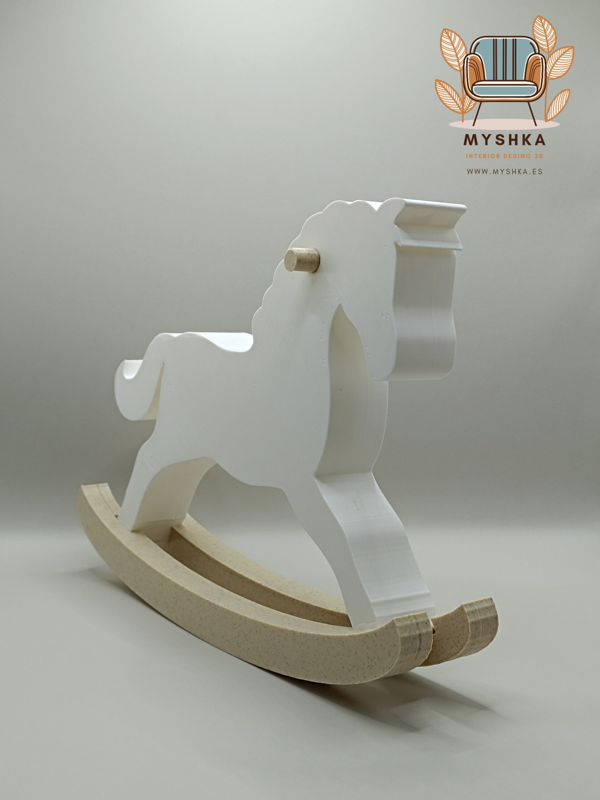 Caballito balancín 26cm - 3