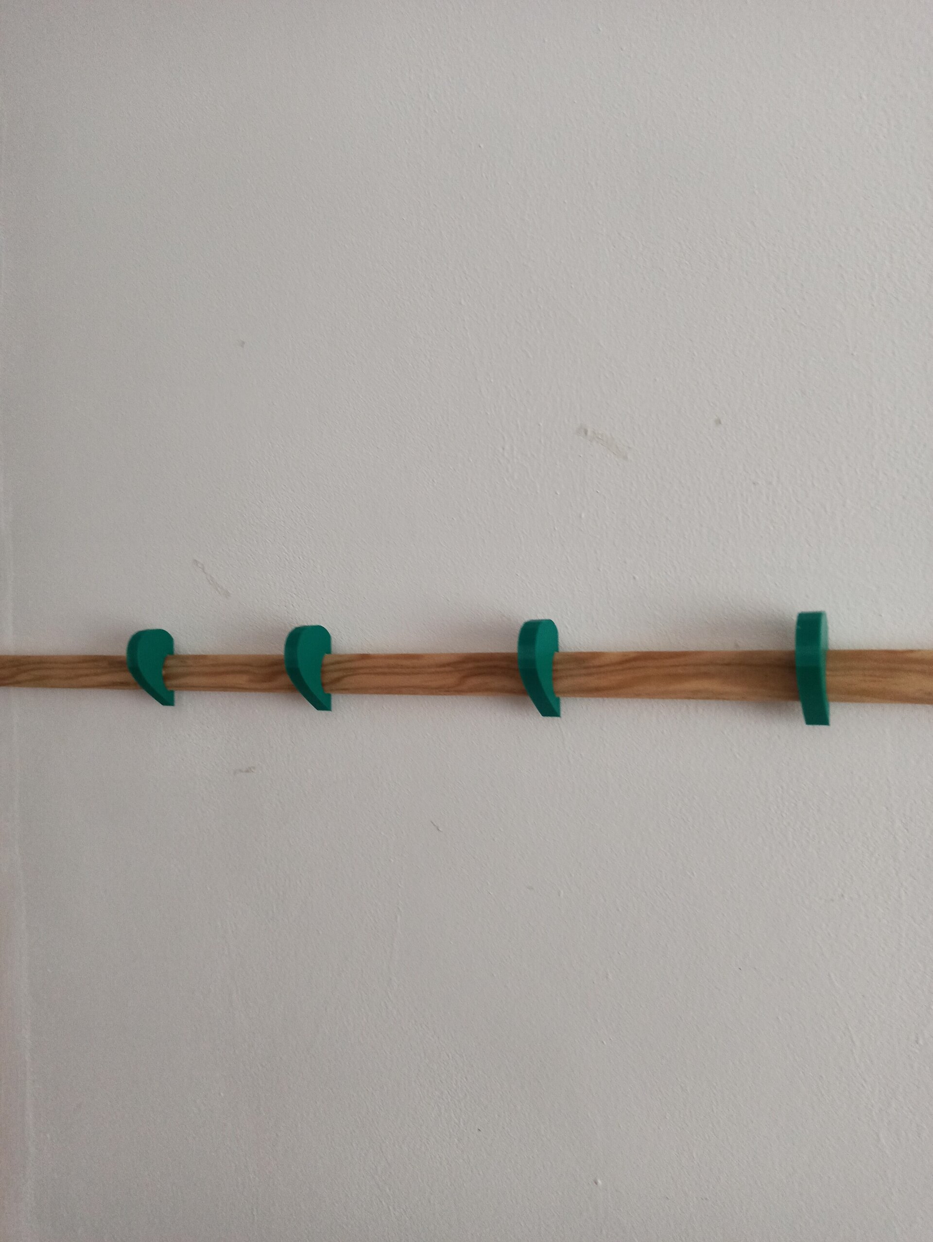 Colgador modular medio corazón - 3